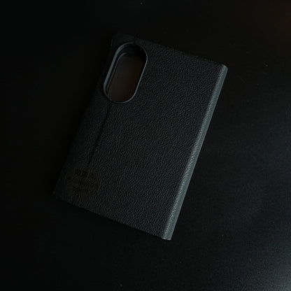 Smart View Leather Texture Flip Stand Case For Samsung Galaxy Z Fold 8