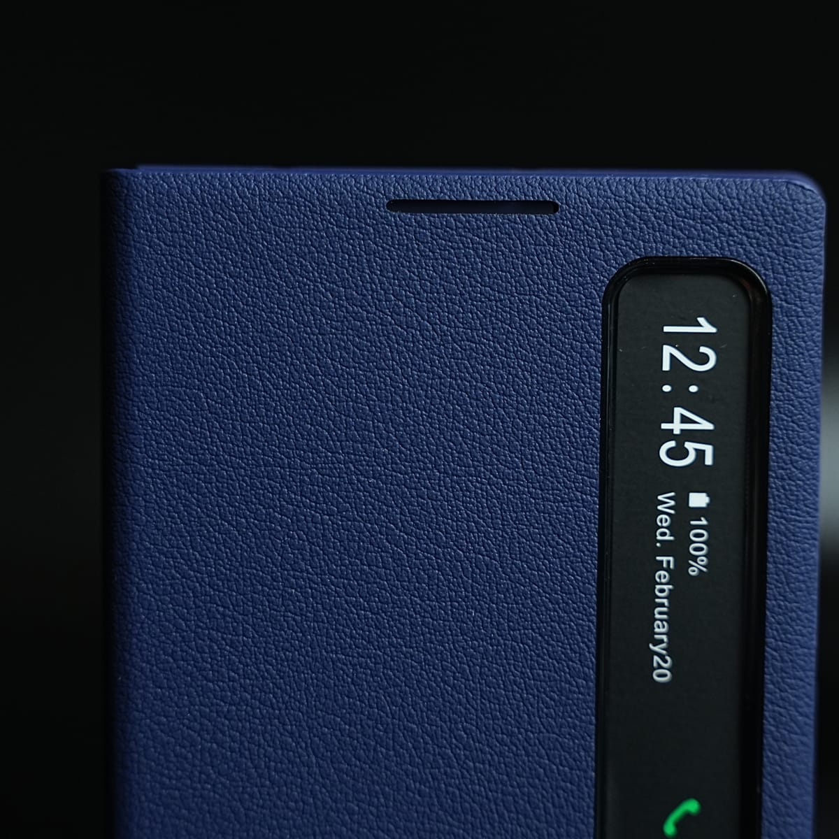 Smart View Leather Texture Flip Stand Case For Samsung Galaxy Z Fold 8