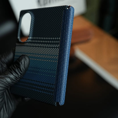 Woven Fiber Texture Hinge Protection Case For Samsung Galaxy Z Fold 8