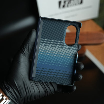 Woven Fiber Texture Hinge Protection Case For Samsung Galaxy Z Fold 8