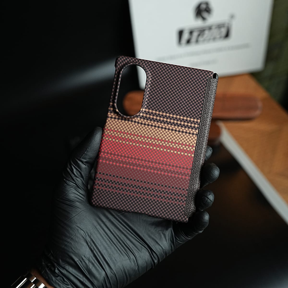 Woven Fiber Texture Hinge Protection Case For Samsung Galaxy Z Fold 8