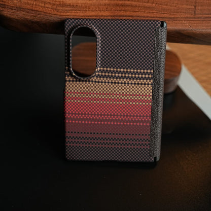 Woven Fiber Texture Hinge Protection Case For Samsung Galaxy Z Fold 8