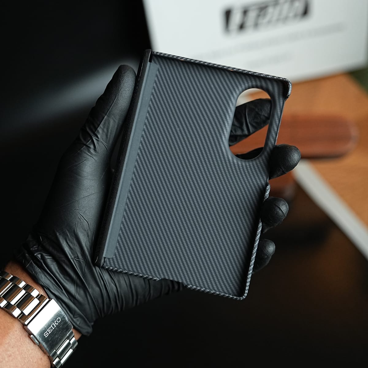 Woven Fiber Texture Hinge Protection Case For Samsung Galaxy Z Fold 8