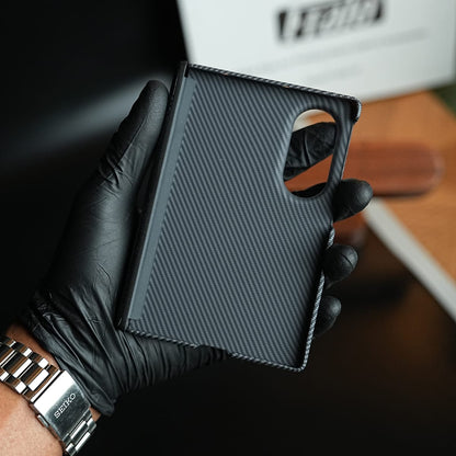 Woven Fiber Texture Hinge Protection Case For Samsung Galaxy Z Fold 8