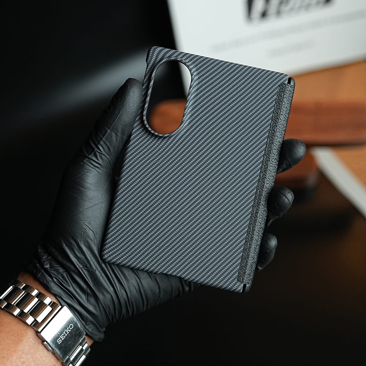 Woven Fiber Texture Hinge Protection Case For Samsung Galaxy Z Fold 8
