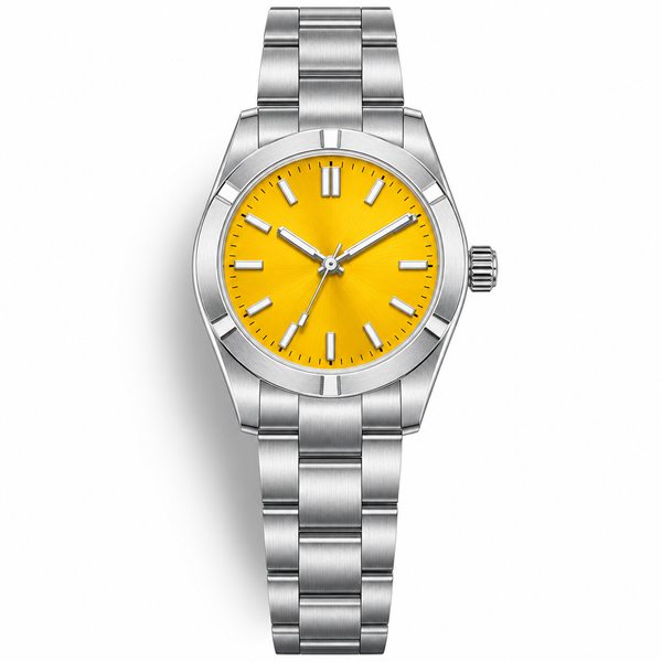 oyster perpetual jaune 31mm