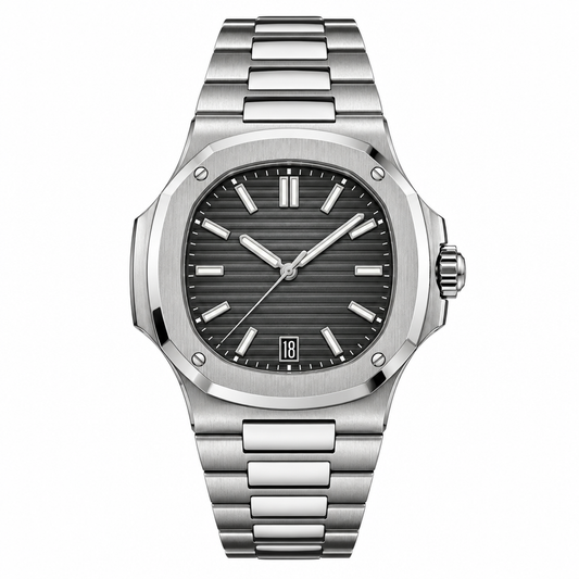 Nautilus Annual Calendar Moon Phase Steel