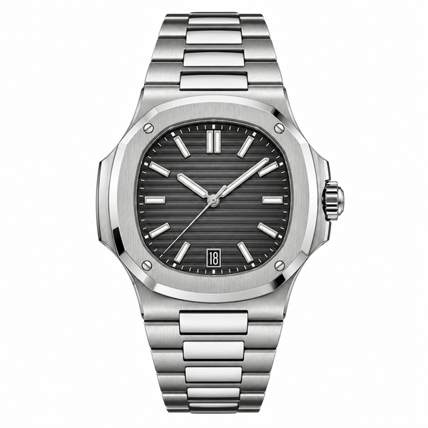 Nautilus Annual Calendar Moon Phase Steel