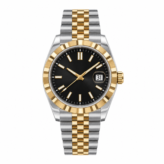 Perpetual Datejust  Yellow Fluted